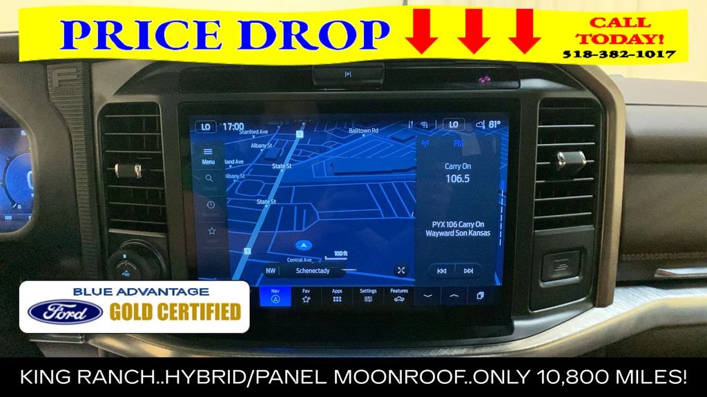Certified Used 2025 Black Metallic Ford King Ranch image 45