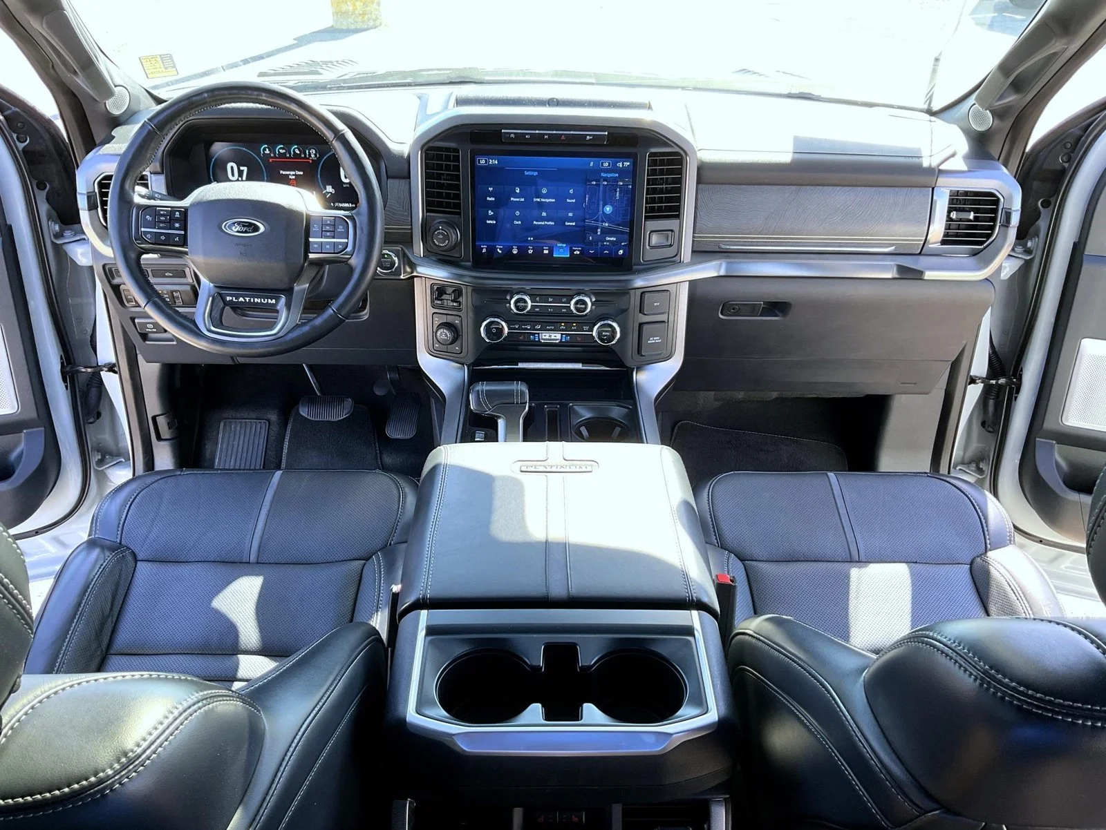 Certified Used 2023 White Ford Platinum image 12