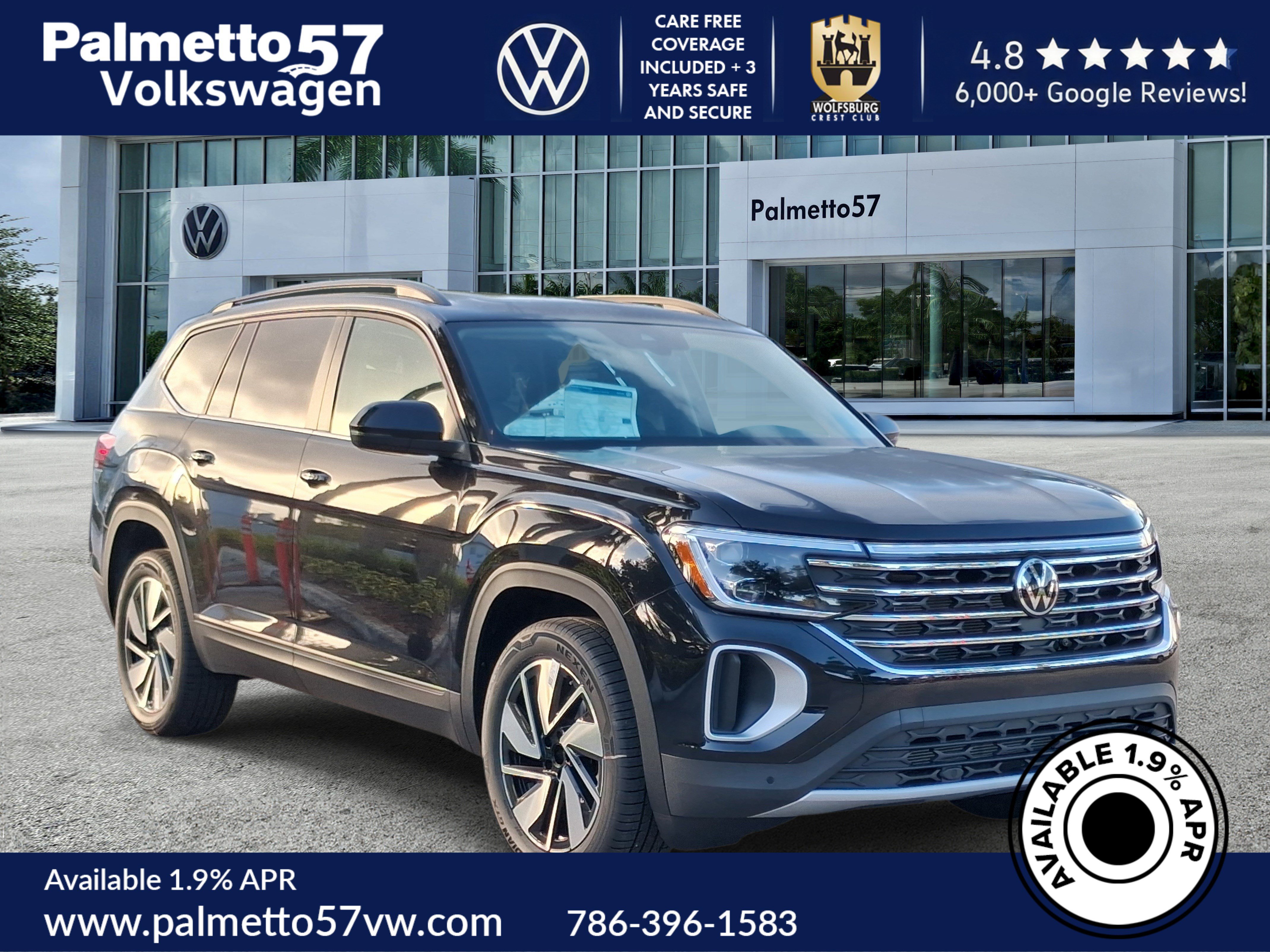 New 2026 Black Volkswagen 2.0T SE w/Technology image 1