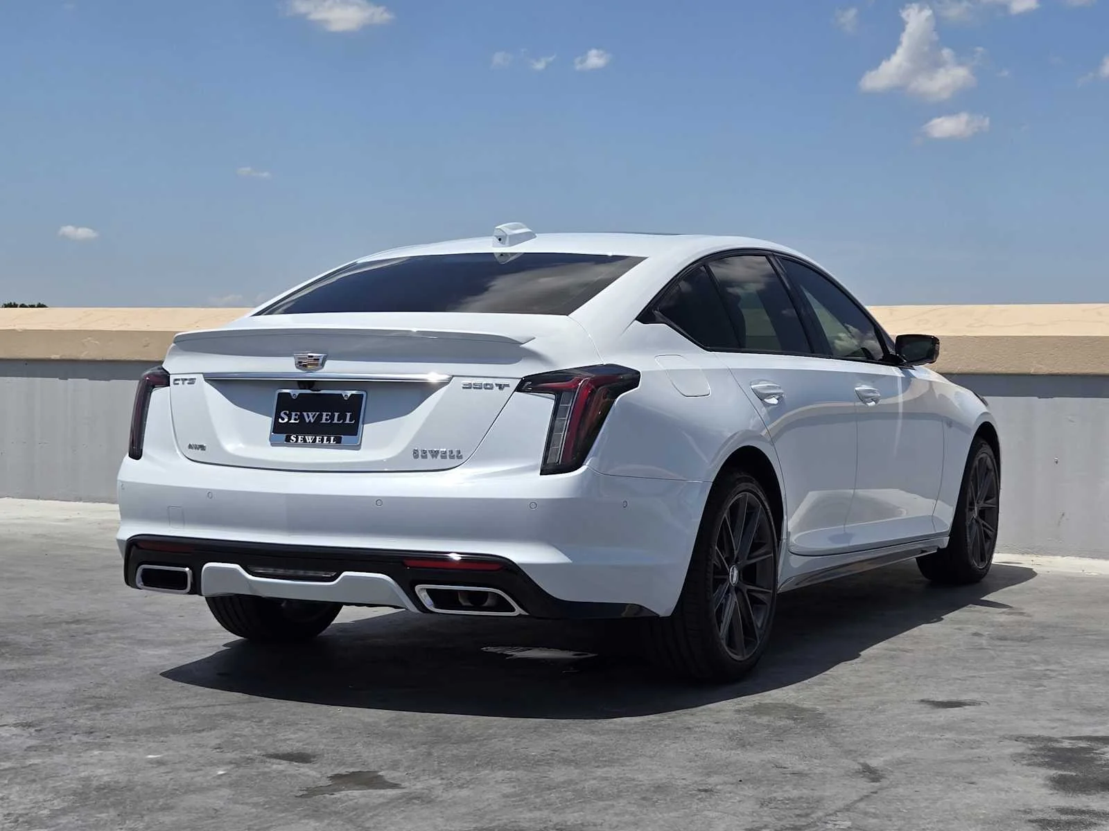 New 2026 Vibrant White Tricoat Cadillac Sport image 4