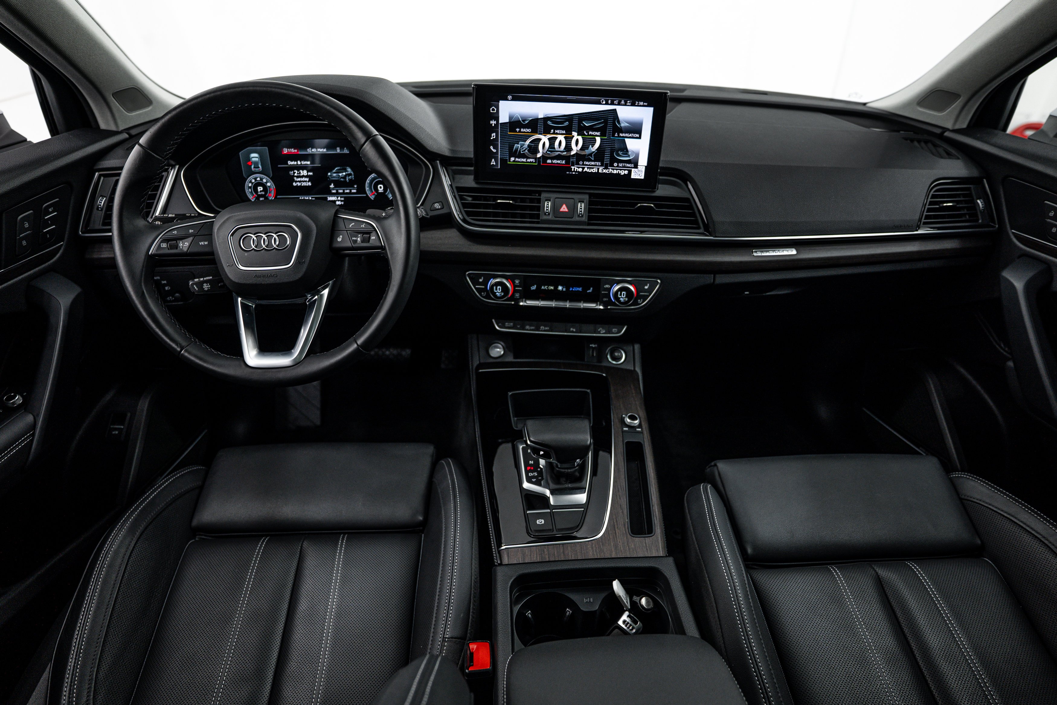 Certified Used 2023 Florett Silver Metallic Audi S line Premium Plus image 8