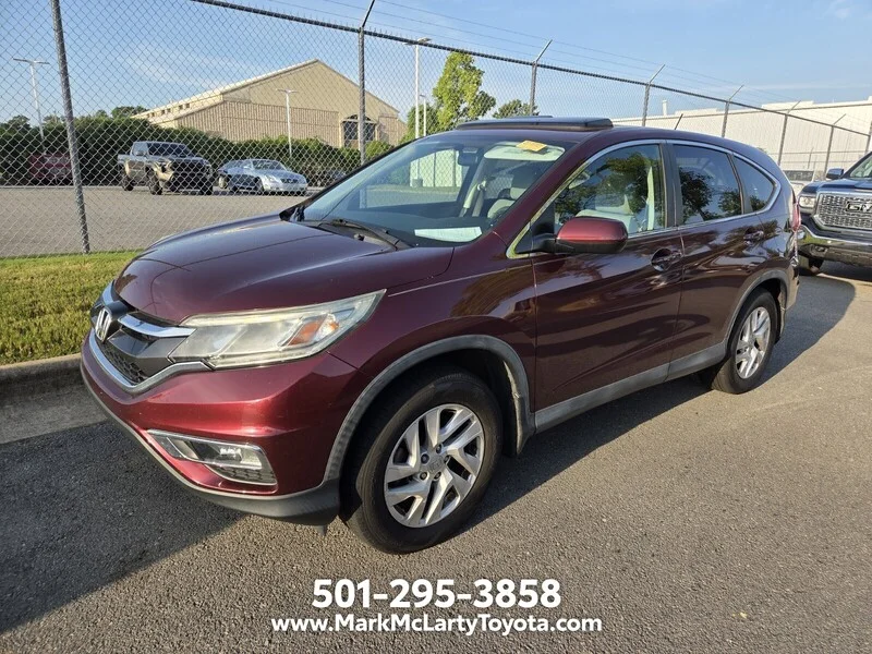 Used 2015 Basque Red Pearl II Honda EX image 8