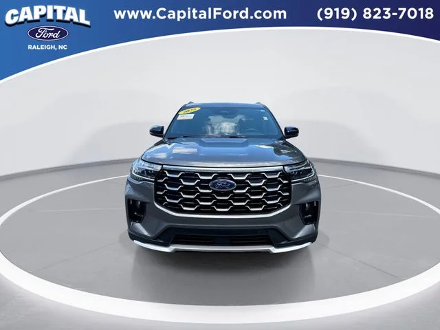 Used 2025 Gray Ford Platinum image 3