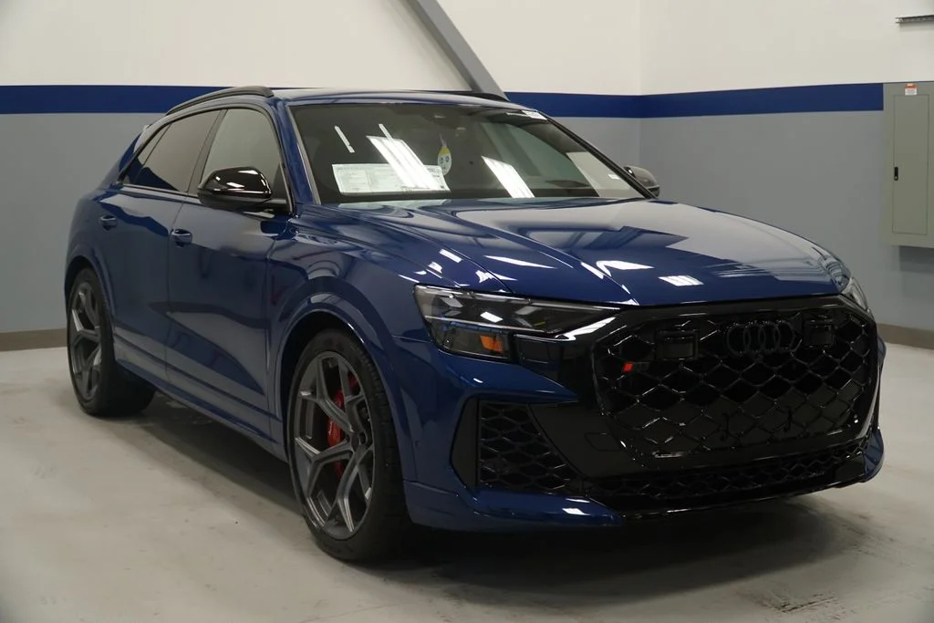New 2026 Blue Audi 4.0T image 1