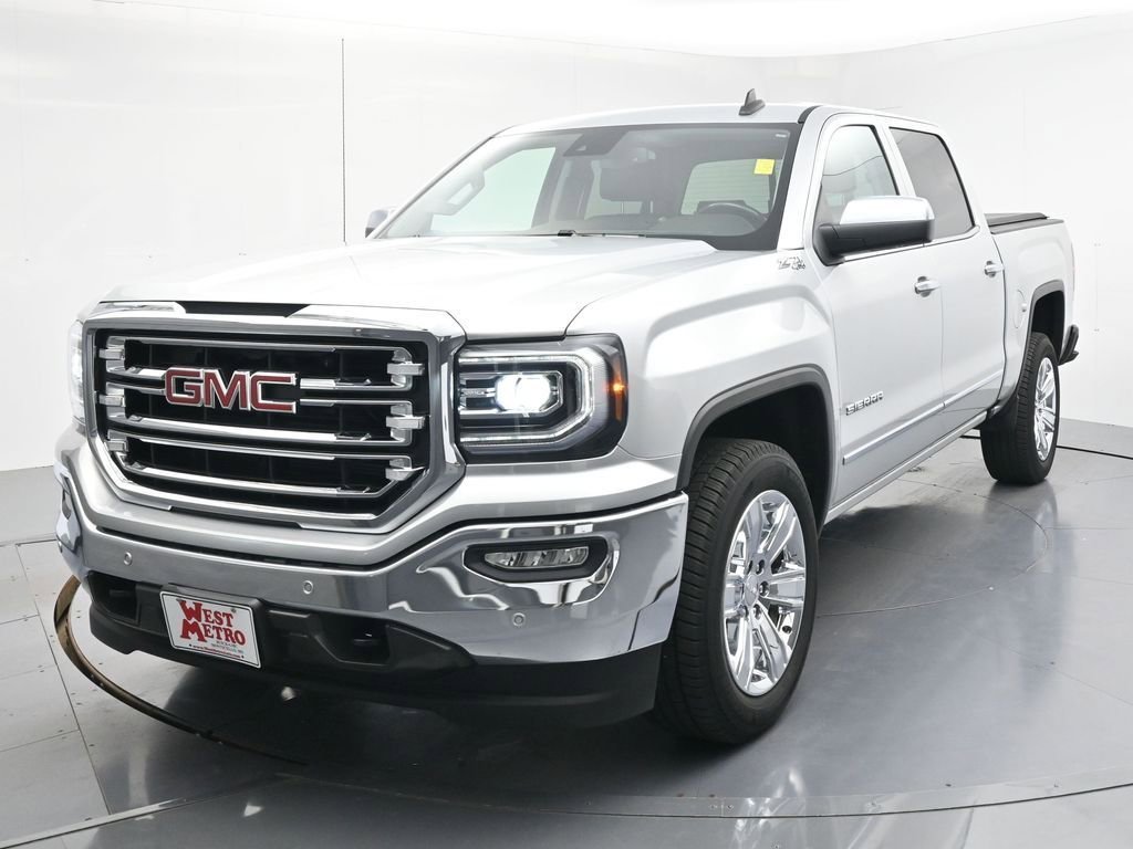 Used 2018 GMC Sierra 1500 SLT with VIN 3GTU2NEC0JG333890 for sale in Monticello, Minnesota