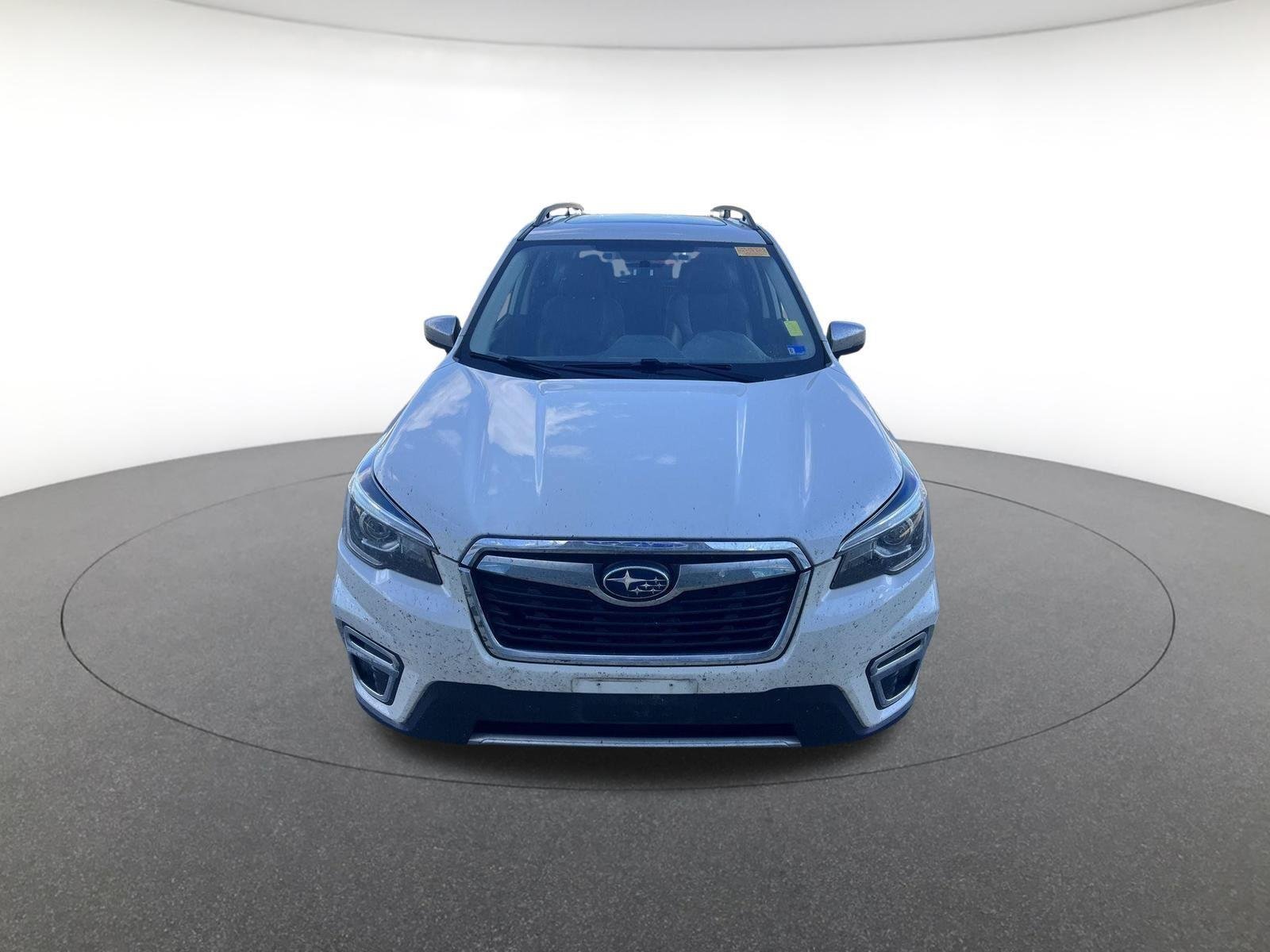Used 2020 Crystal White Pearl Subaru Touring image 2