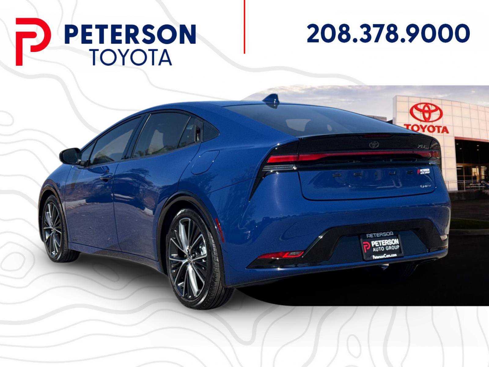 Used 2023 Blue Toyota XLE image 5