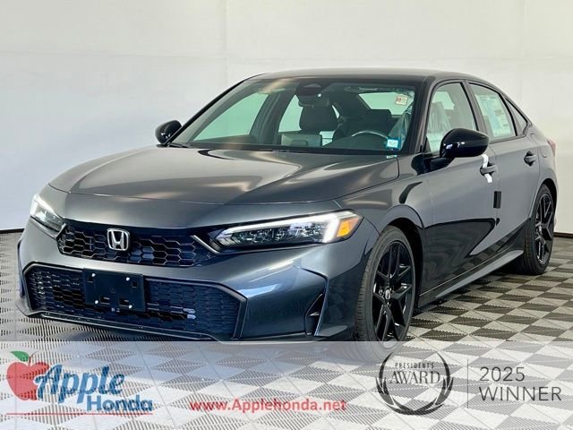 New 2026 Meteorite Gray Metallic Honda FWD Sport image 3