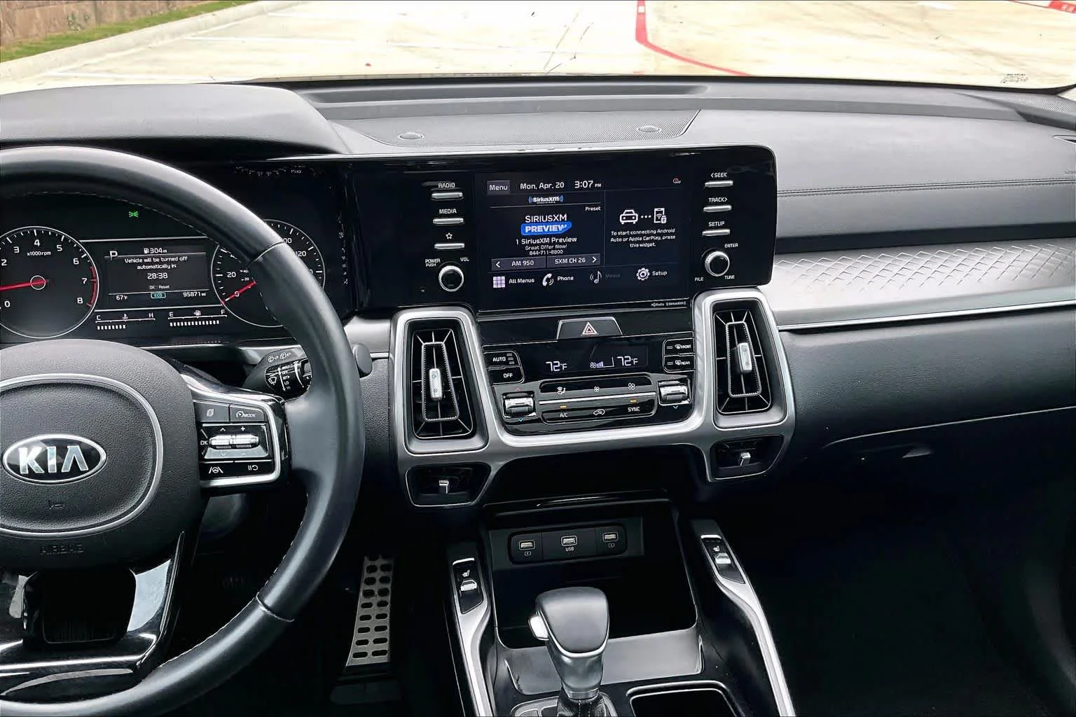 Used 2021 Gravity Grey Kia S image 7