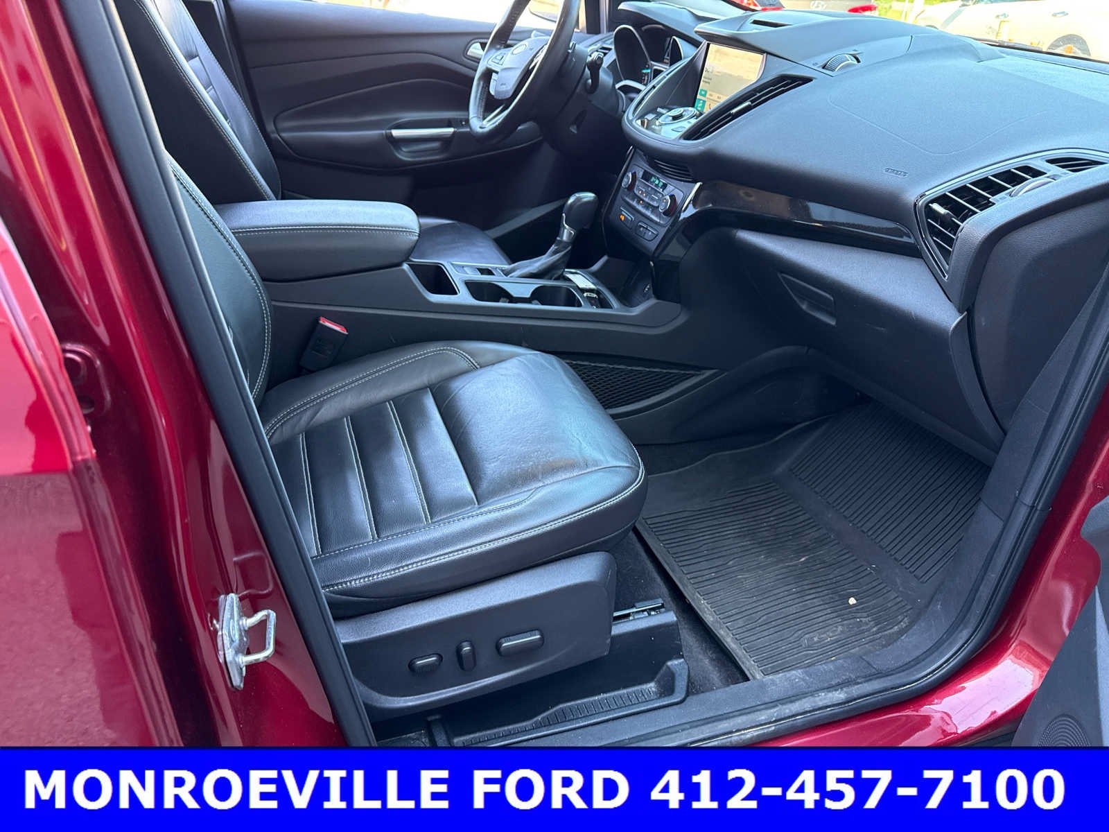Used 2017 Ruby Red Metallic Tinted Clearcoat Ford Titanium image 8