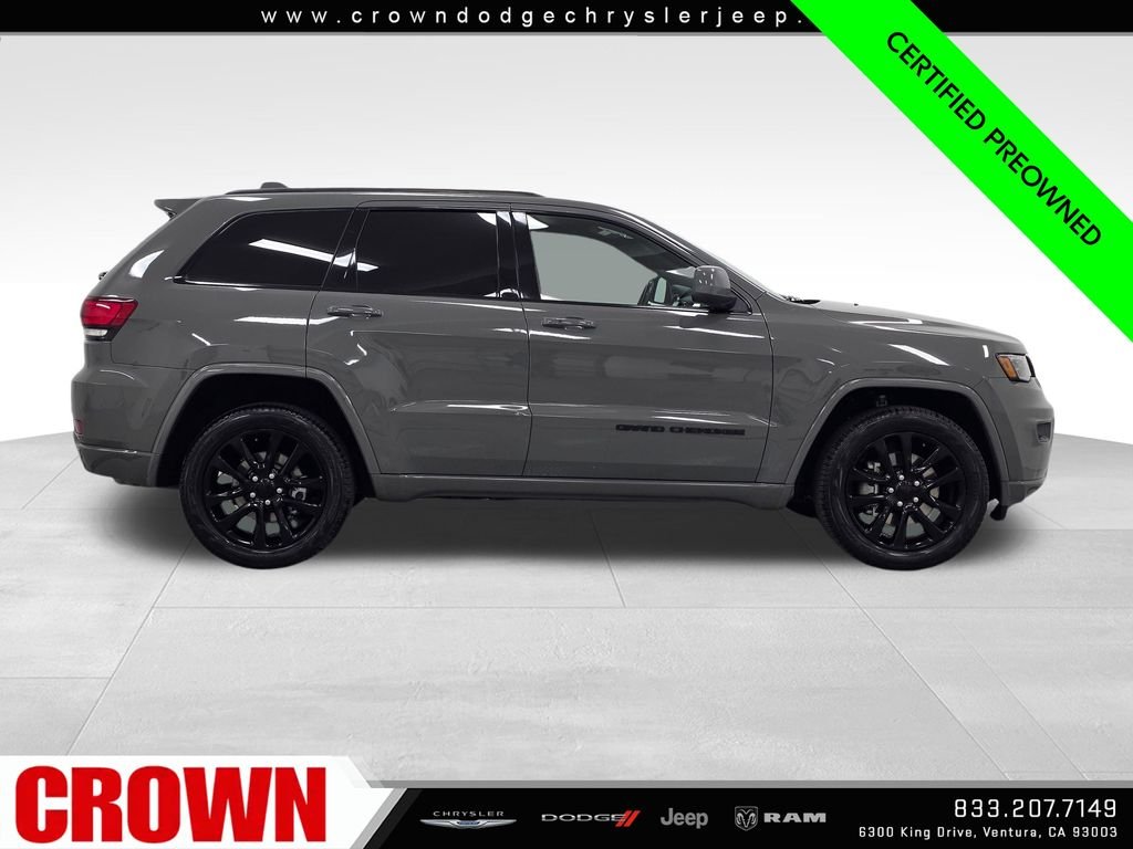 Certified Used 2021 Gray Jeep Laredo X image 8