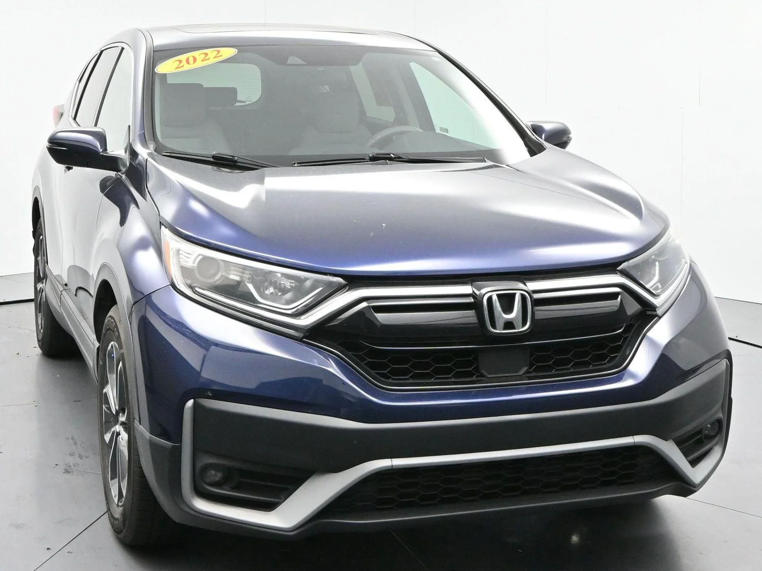 Used 2022 Obsidian Blue Pearl Honda EX image 2