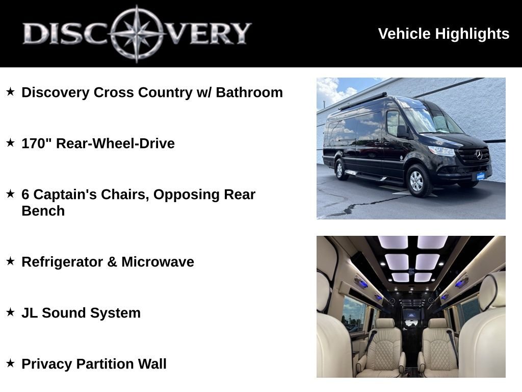 Used 2021 Black Mercedes-Benz Discovery Cross Country image 2