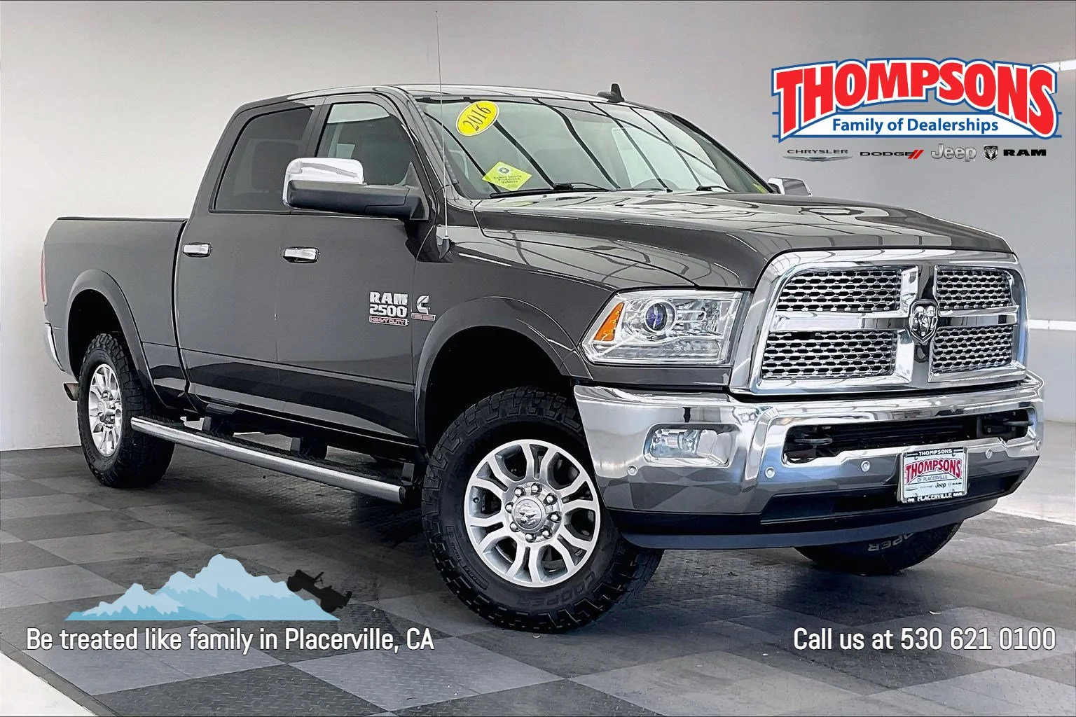 Used 2016 Granite Crystal Metallic Clearcoat Ram Laramie image 1
