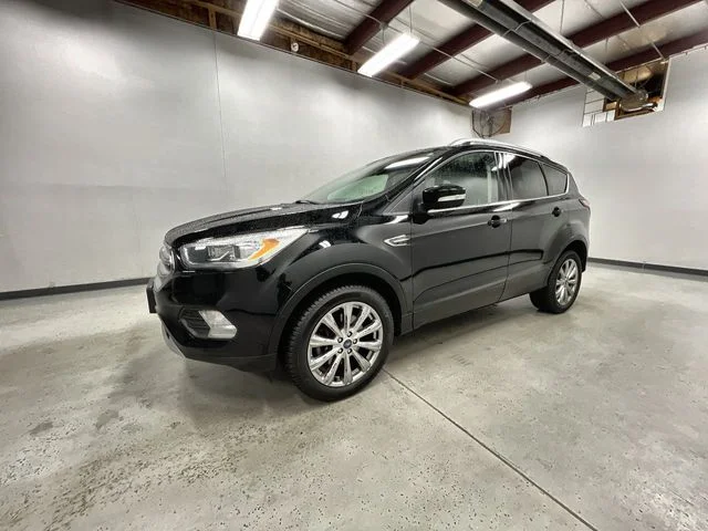 Used 2018 Black Ford Titanium image 1