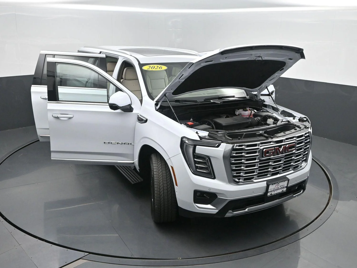 New 2026 Glacier White Tricoat GMC Denali image 55