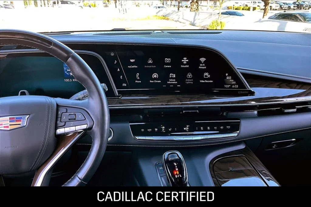 Used 2024 Dark Emerald Metallic Cadillac Sport Platinum image 8
