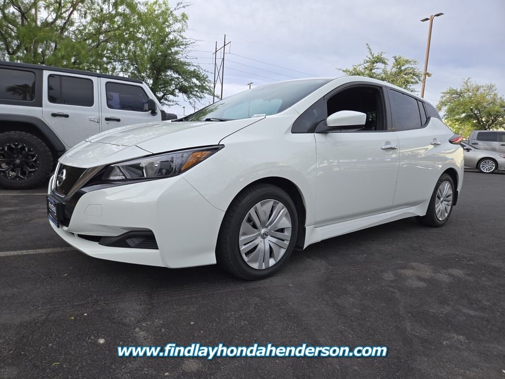 Used 2022 Nissan LEAF S with VIN 1N4AZ1BV6NC558424 for sale in Henderson, NV