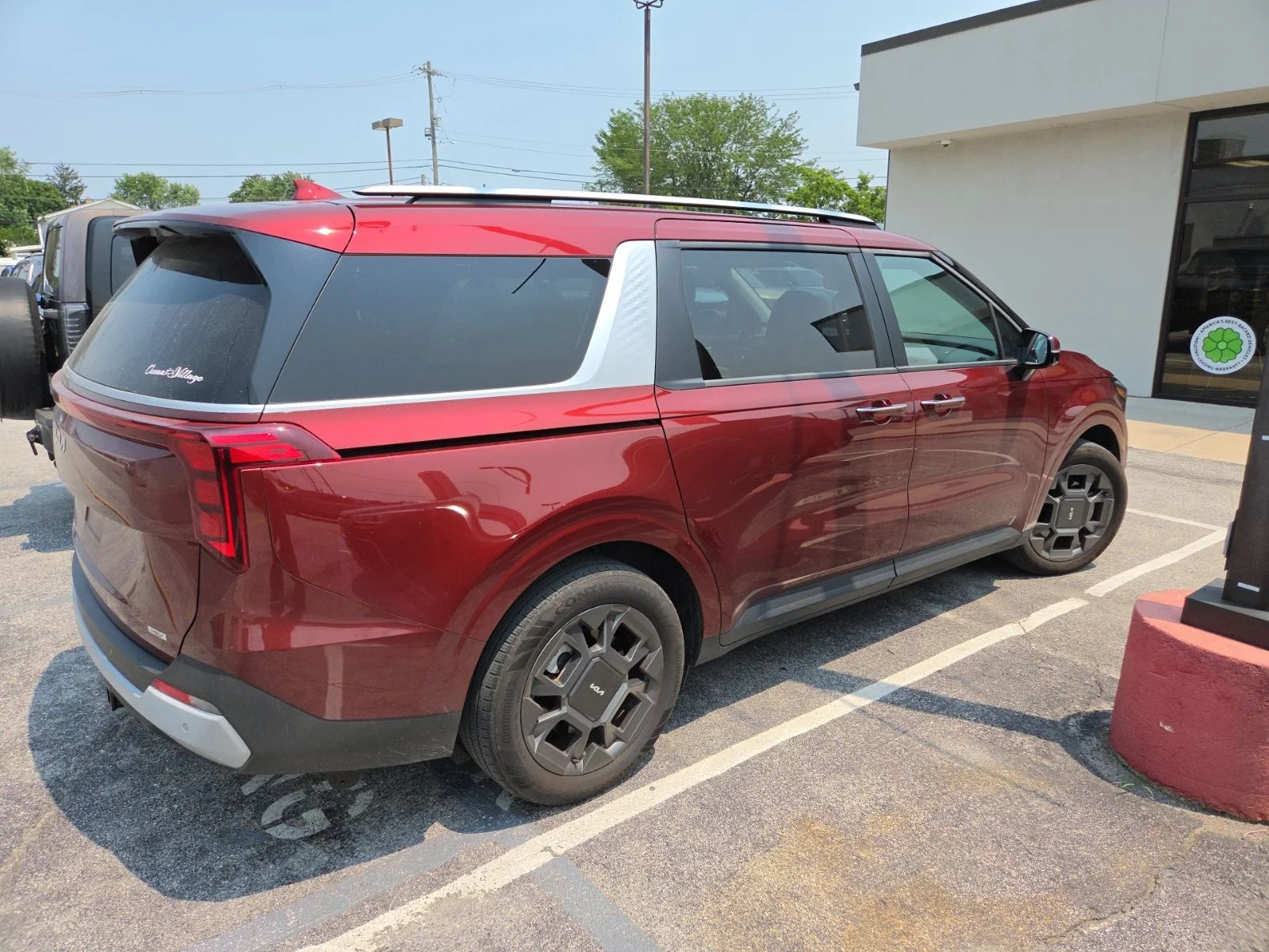 Certified Used 2025 Red Kia EX image 14