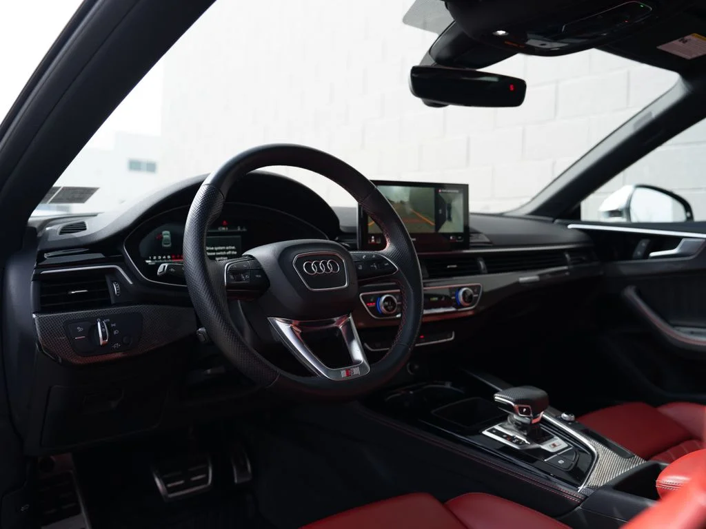 Used 2022 Blue Audi 3.0T Premium Plus image 4