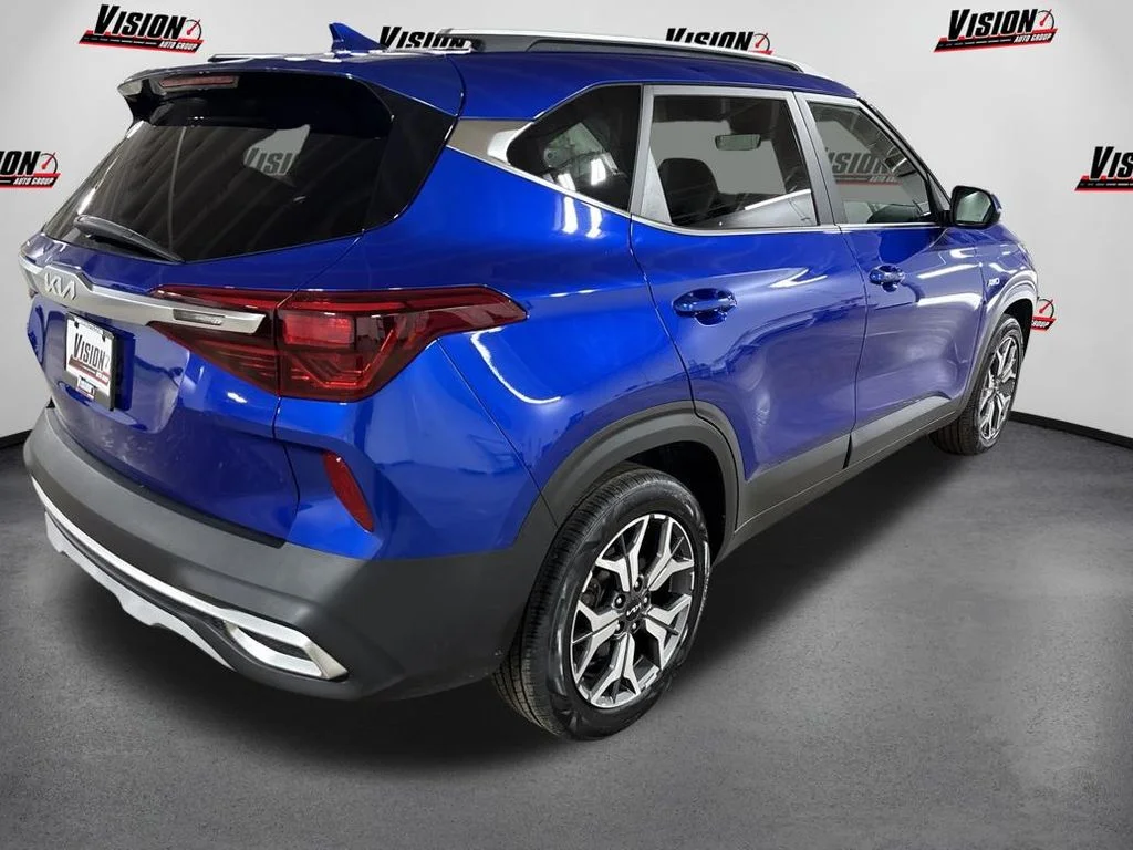 Used 2023 Blue Kia EX image 5