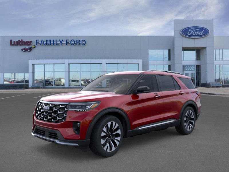 New 2026 Rapid Red Metallic Tinted Clearcoat Ford Platinum image 32