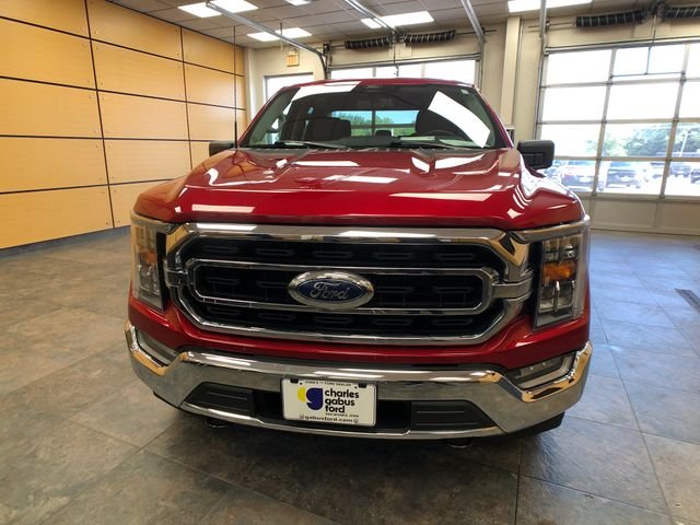 Certified Used 2022 Red Metallic Ford XLT image 2