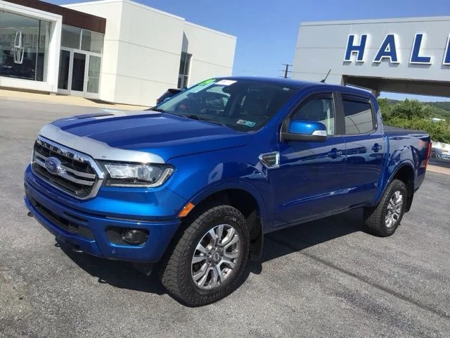 Certified Used 2019 Lightning Blue Metallic Ford Lariat image 2