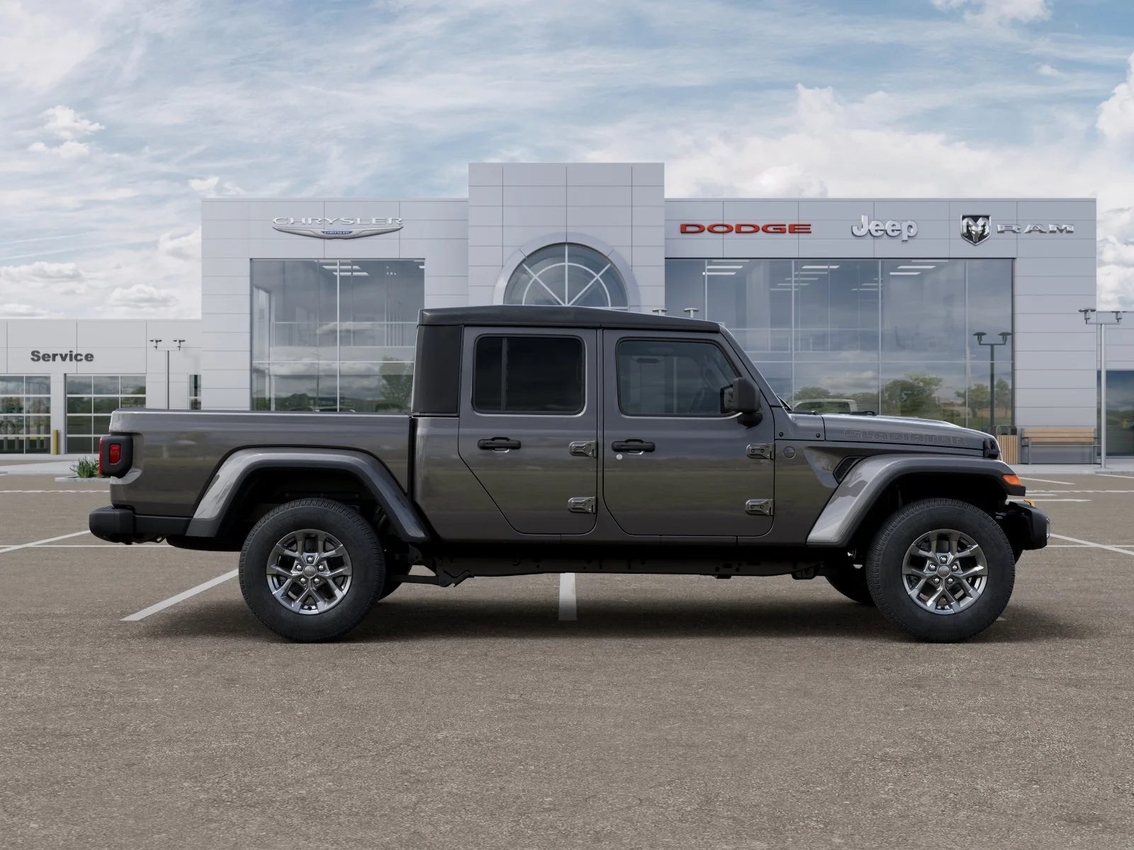 New 2026 Granite Crystal Metallic Clear-Coat Exterior Paint Jeep 85th Anniversary Edition image 48