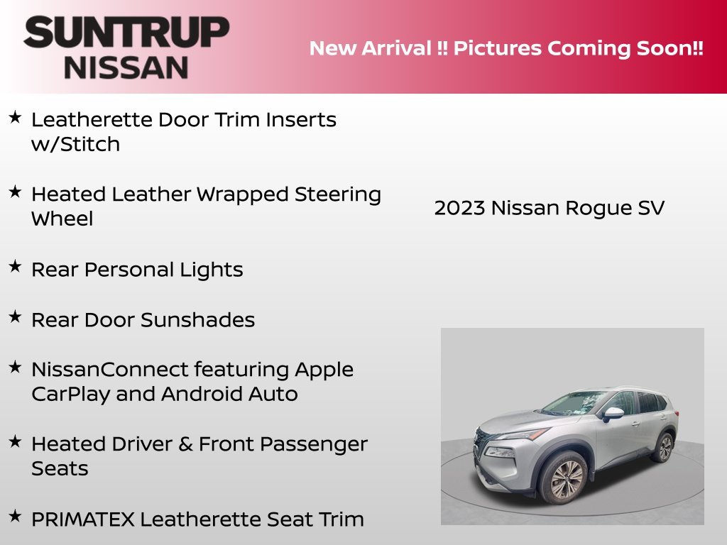 Used 2023 Silver Nissan SV image 9