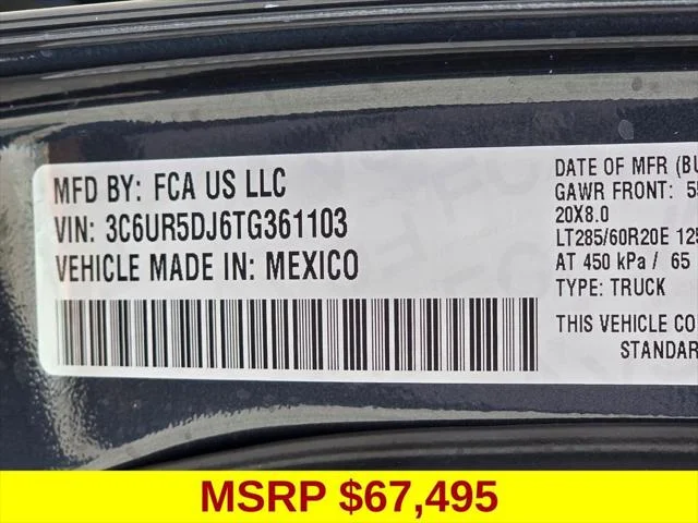 New 2026 Forged Blue Metallic Exterior Paint RAM BIG HORN image 44