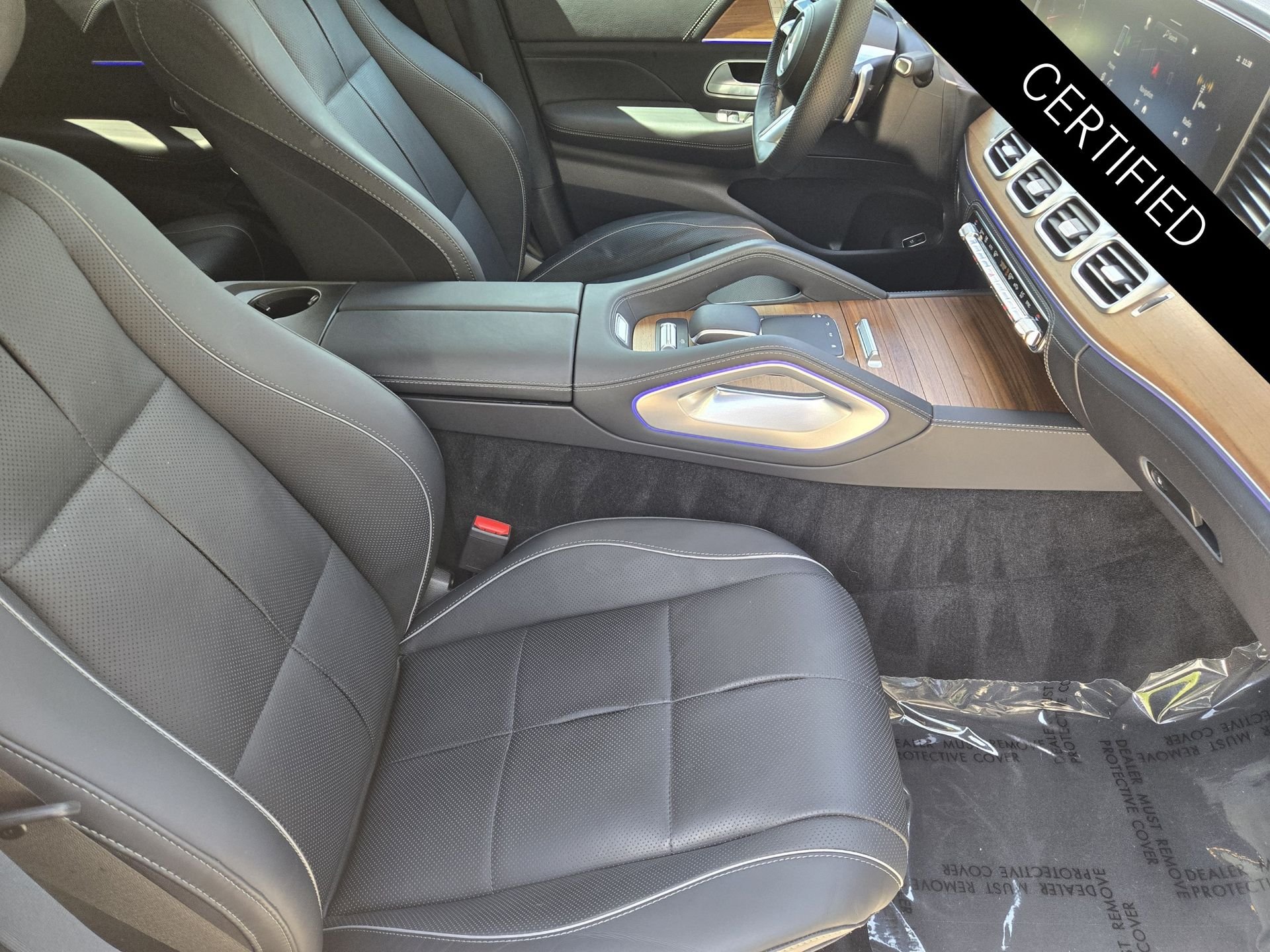 Certified Used 2024 MANUFAKTUR Alpine Gray Mercedes-Benz GLS 580 image 13