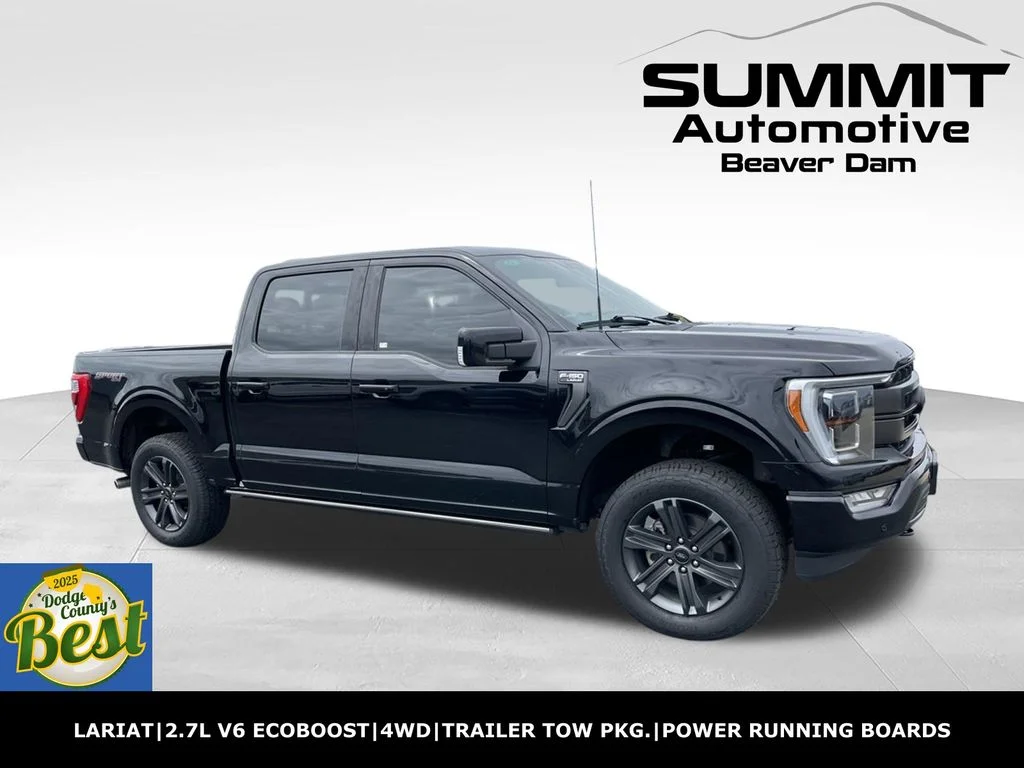 Used 2023 Black Ford Lariat image 1