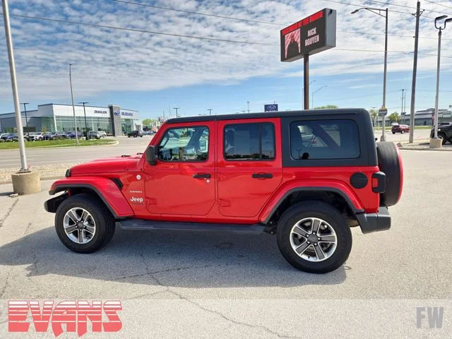 Used 2019 Red Jeep Unlimited Sahara image 27