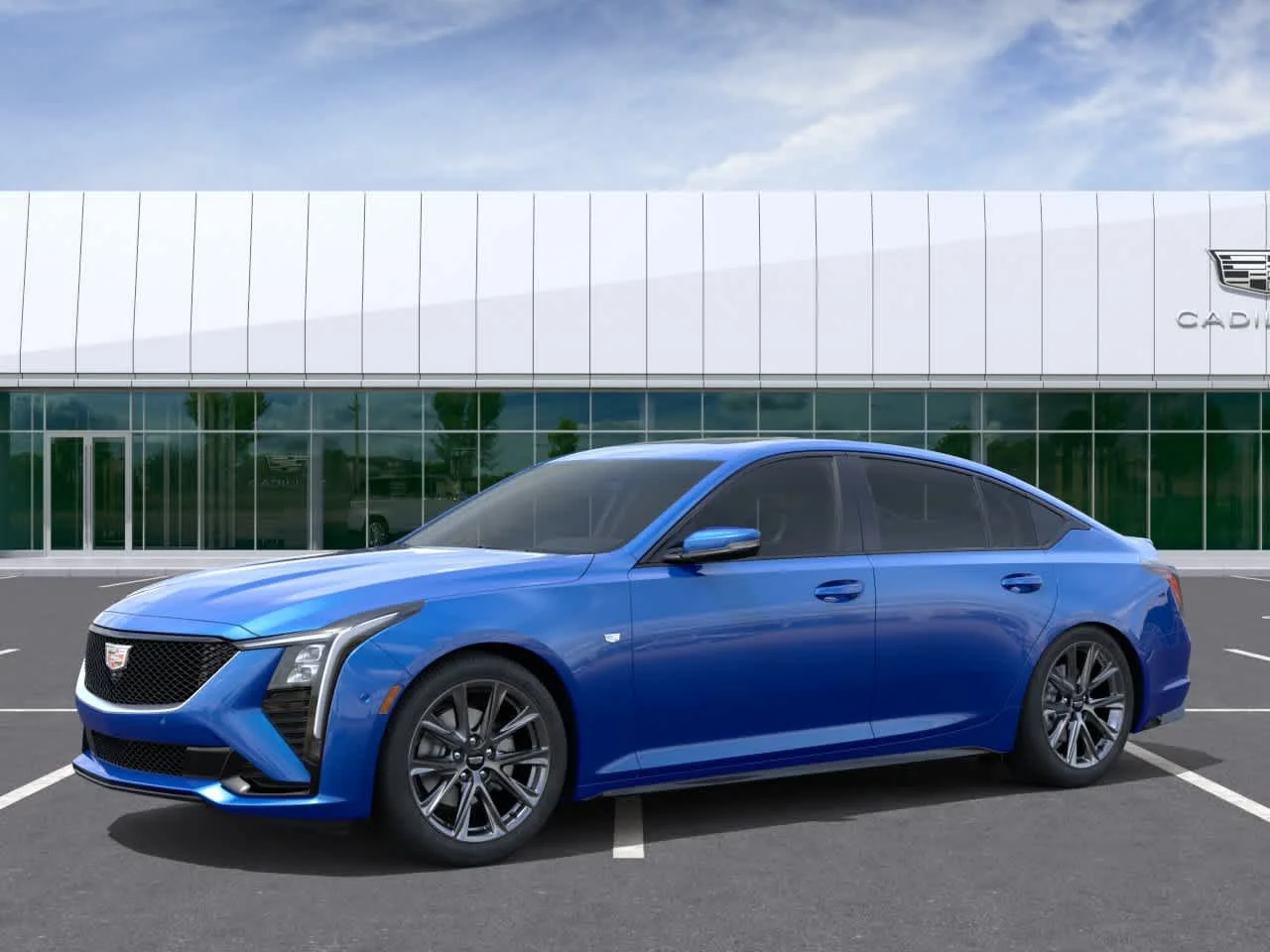 New 2026 Coastal Blue Metallic Cadillac Sport image 2