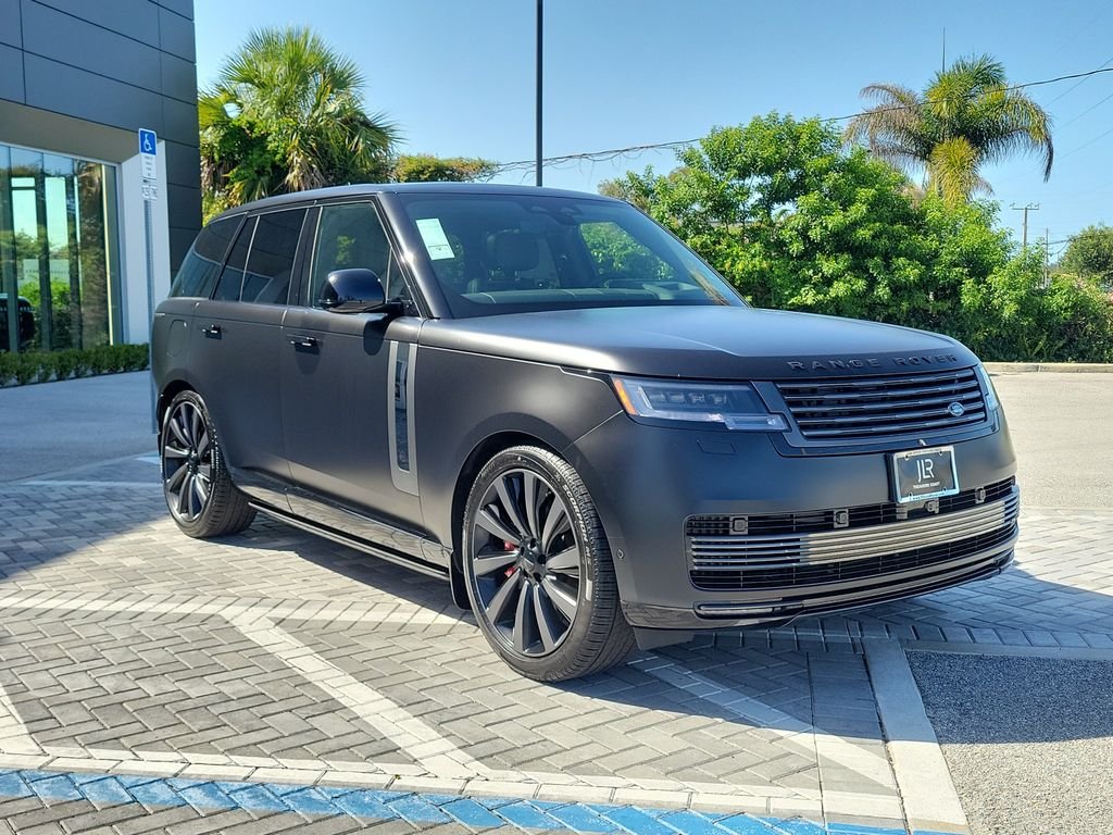 New 2026 Obsidian Black Satin Land Rover SV image 7