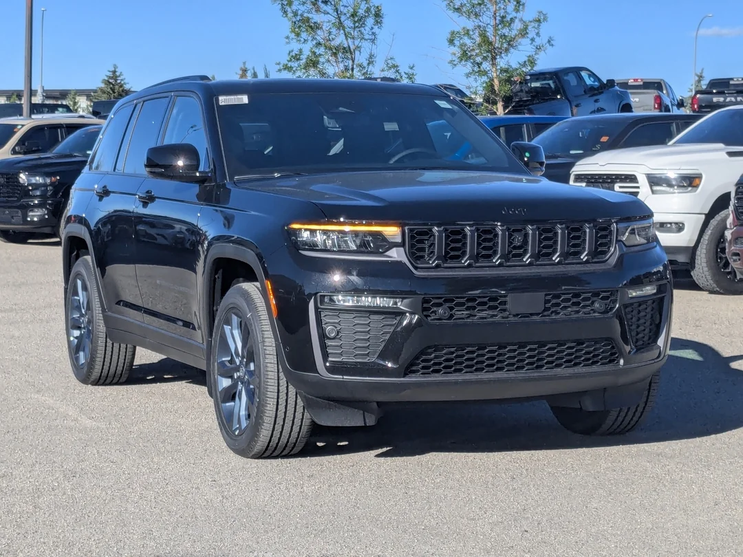 New 2026 Black Jeep 85th Anniversary - - $12K Pref Pkg 2C7 - Pano Sunroof - 2nd Row Heated Seats - Leatherette & More! image 2