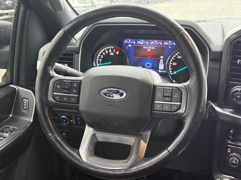 Used 2021 Space White Metallic Ford XLT 4WD SuperCrew 5.5