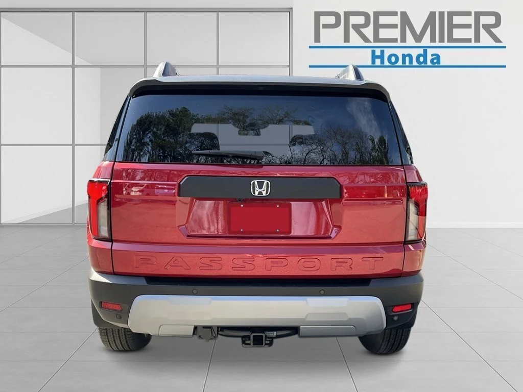 New 2026 Radiant Red Metallic II Honda RTL Towing image 3