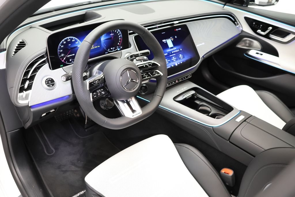 New 2026 Moonlight White Magno Mercedes-Benz E 53 AMG® image 36