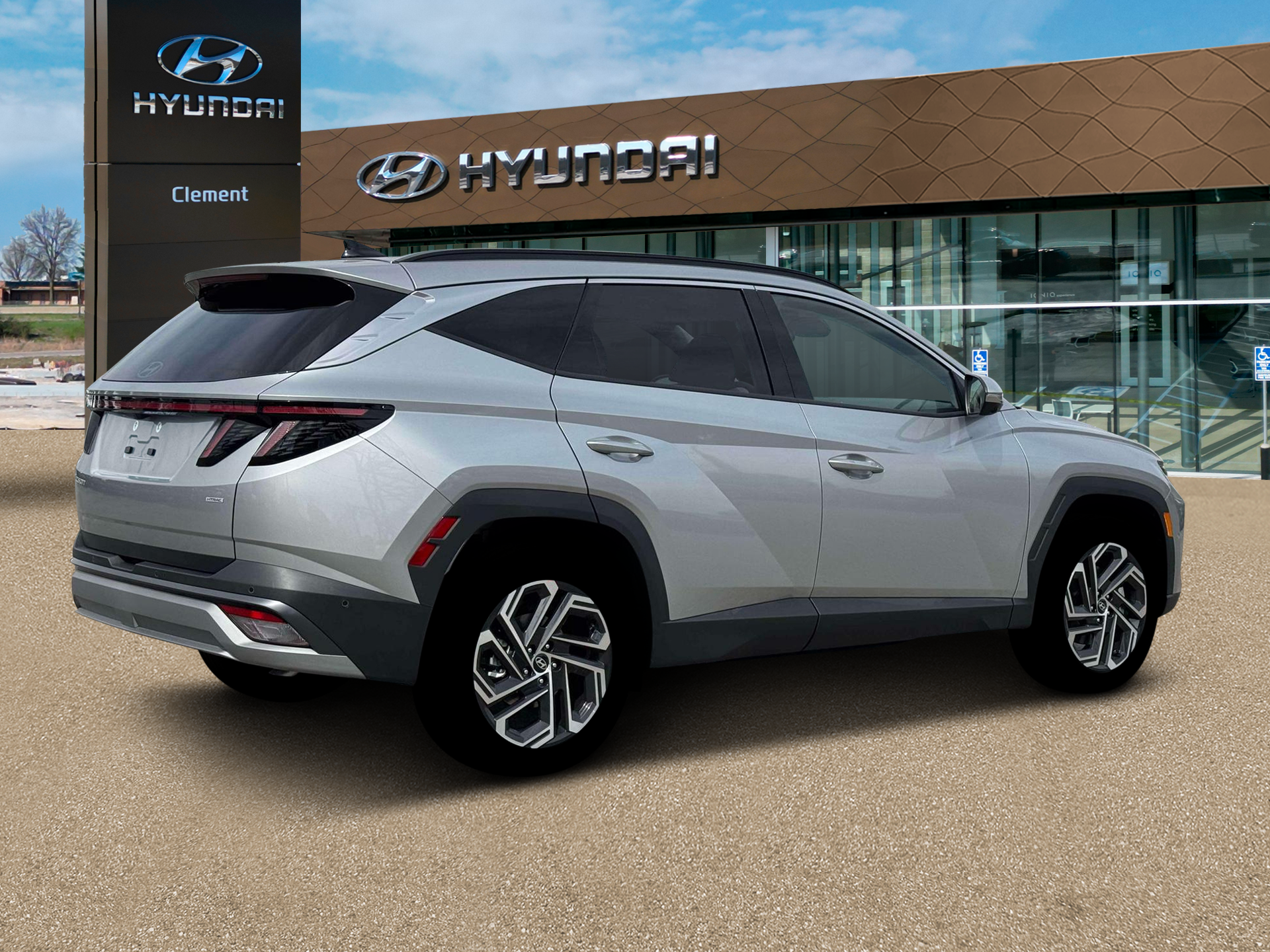 New 2026 Silver Hyundai Limited AWD image 8
