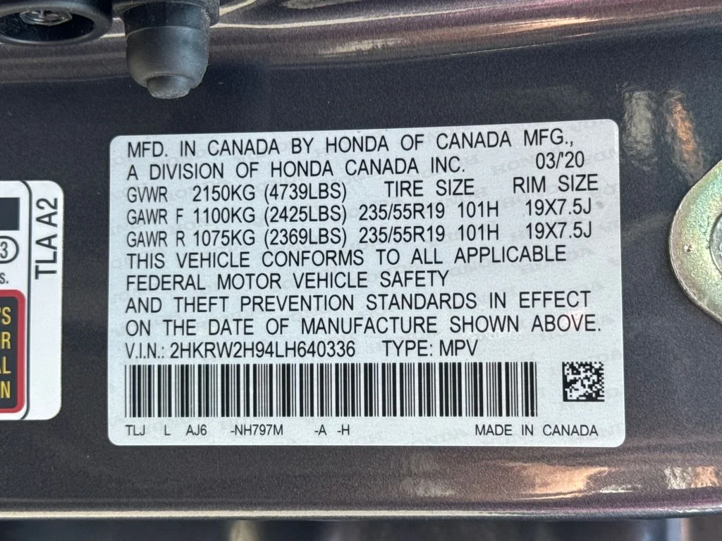 Used 2020 Gray Honda Touring image 43