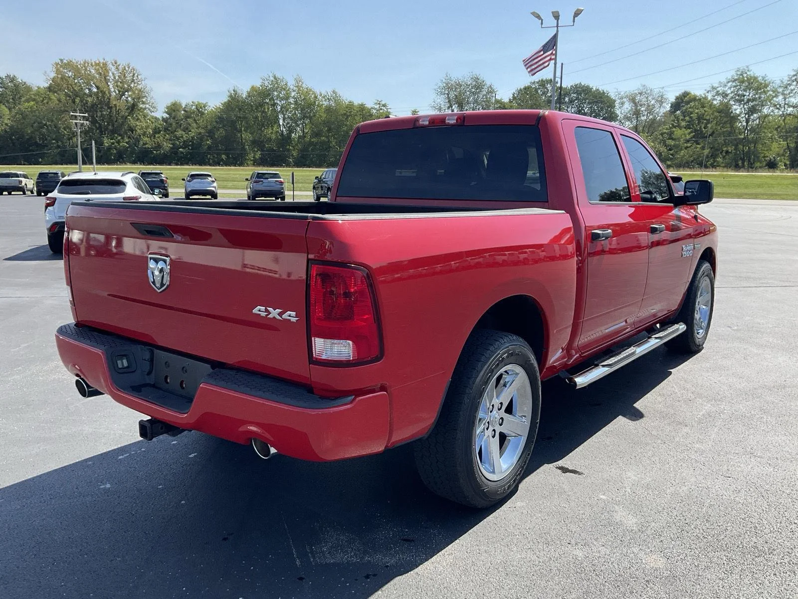 Used 2014 Flame Red Clearcoat Ram Express image 6