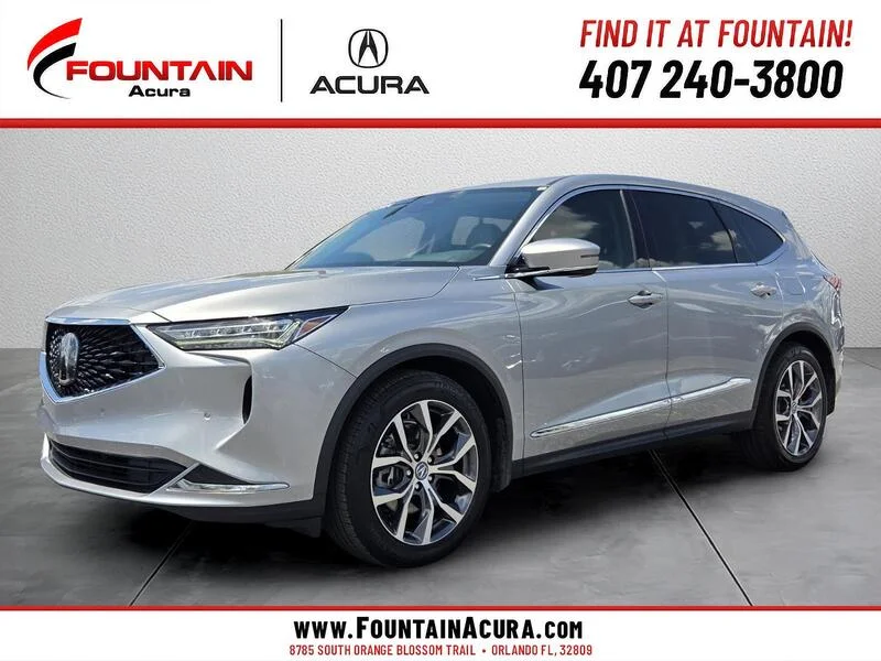 Used 2024 Lunar Silver Metallic Acura FWD W/TECHNOLOGY PACKAGE image 1