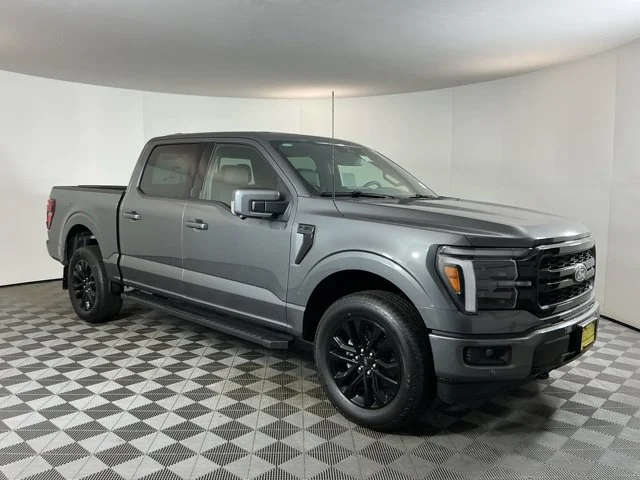 New 2026 Carbonized Gray Metallic Ford Lariat image 3