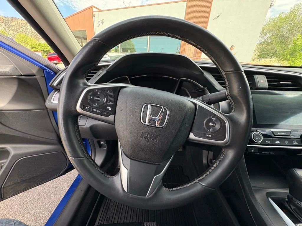 Used 2018 Honda Civic EX-T with VIN JHMFC1F31JX018149 for sale in Durango, CO