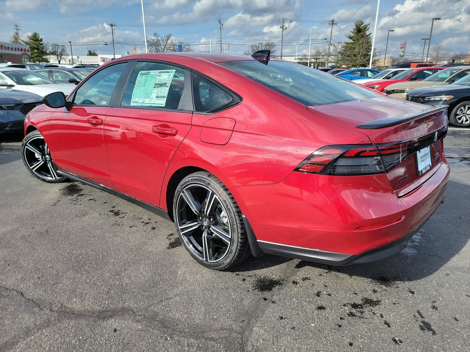 New 2026 Radiant Red Metallic Honda Sport image 17
