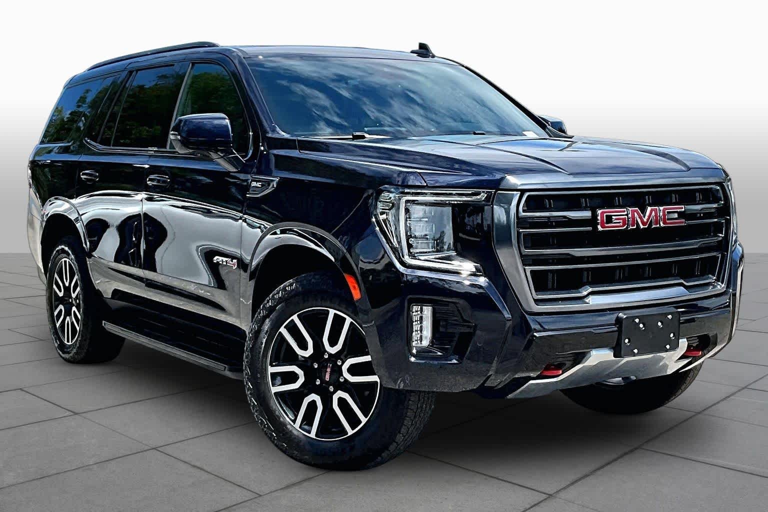 Used 2024 Midnight Blue Metallic GMC AT4 image 3