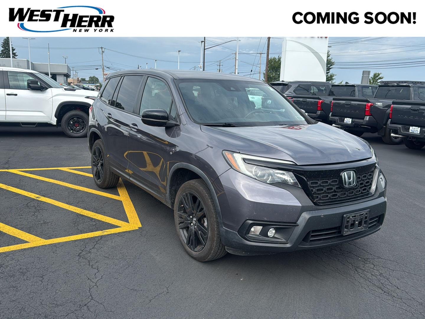 Used 2019 Modern Steel Metallic Honda Sport image 1