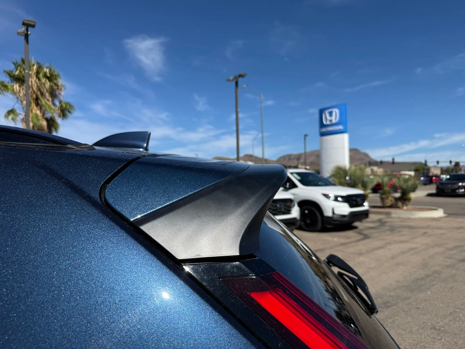 Certified Used 2025 Blue Honda Sport-L image 7